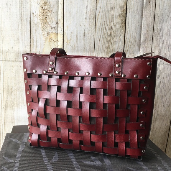 Rina Rich Handbags - Rina Rich Weaved Handbag